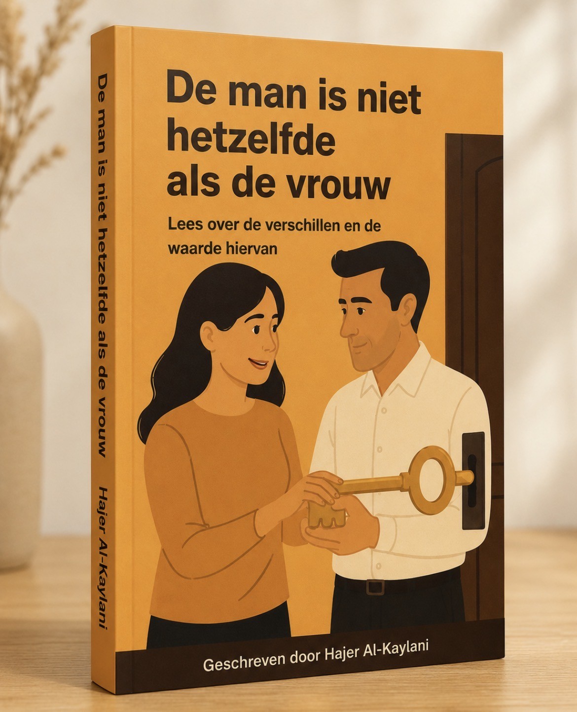 Het boek 'De man is niet hetzelfde als de vrouw' door Hajer Al-Kaylani